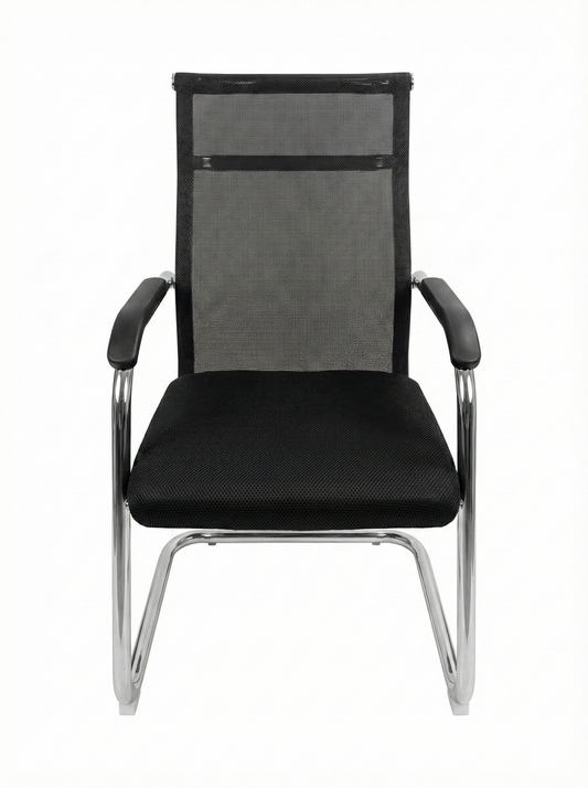 Ergonomic Mesh Visitor Chair with Sled Base
