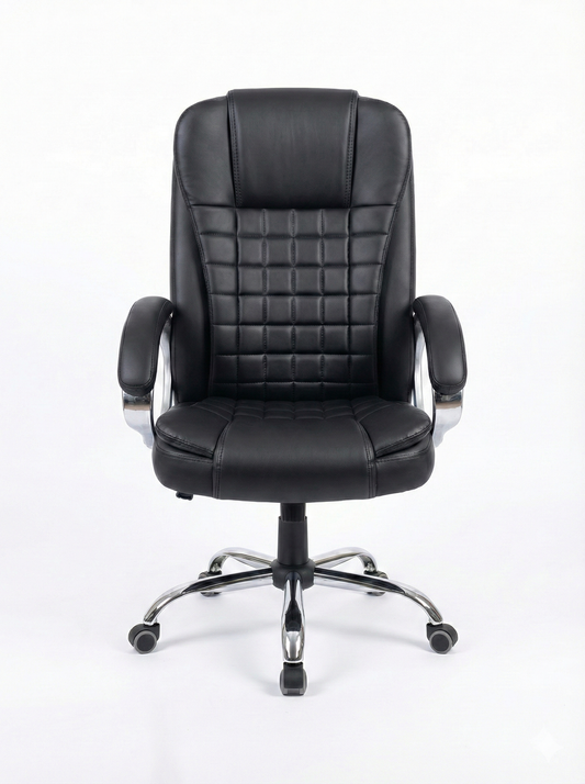 Premium High-Back Leatherette Director Chair