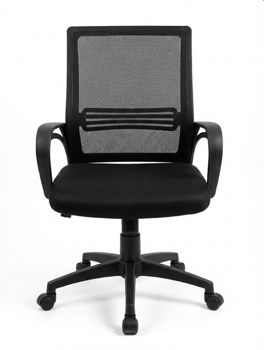 Mid-Back Mesh Desk Chair with Armrests